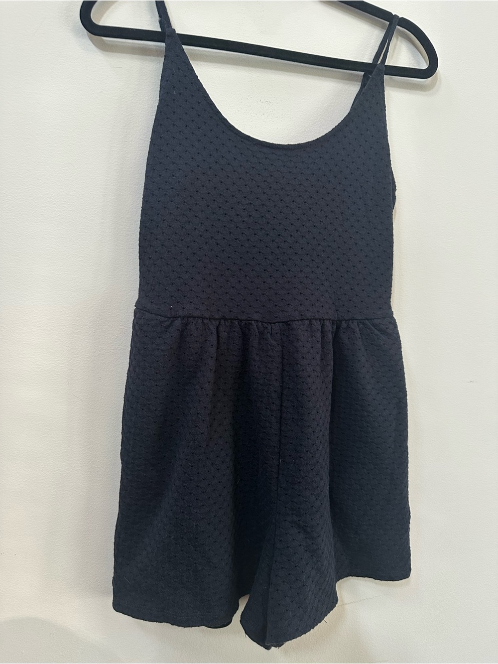 Wild Fable Textured Spaghetti-Strap Romper
